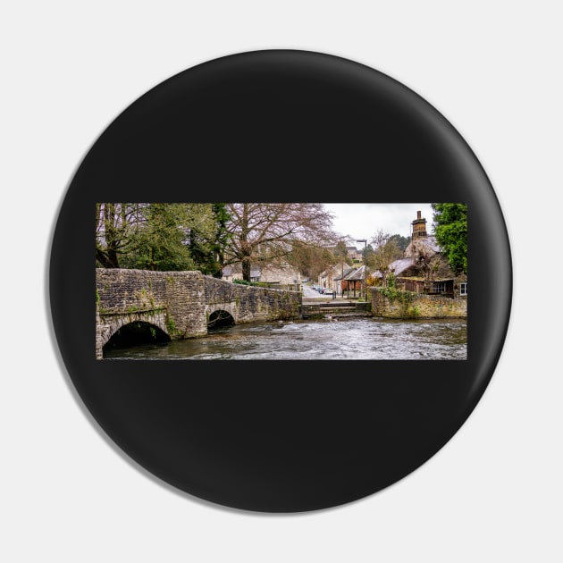 Sheepwash Bridge over the River Wye, Ashford in the Water, Derbyshire Pin by yackers1