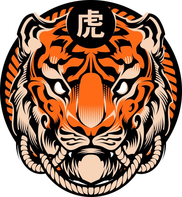 Tiger Kids T-Shirt by BlackoutBrother