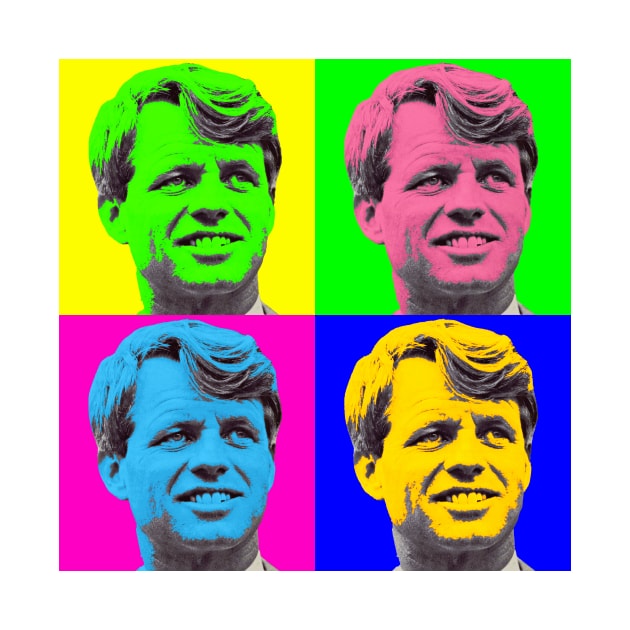 Pop Art - Robert F Kennedy by Naves