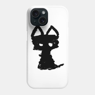 Meowfistofele the black cat Phone Case