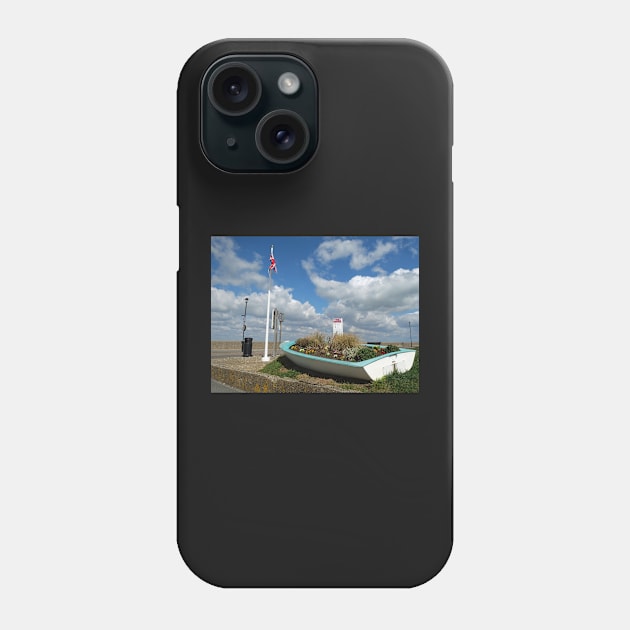 Boat at East Cowes Esplanade, Isle of Wight Phone Case by fantastic-designs