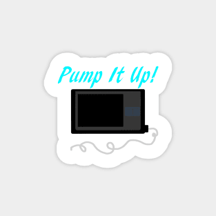 Pump It Up! 2 Cyan Magnet