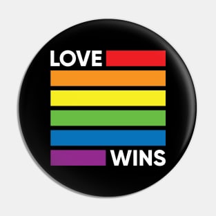 Pride Flag - LGBT Love Wins - Rainbow Parade Pin