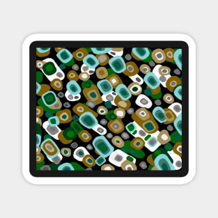 Terrazzo Green Seamless Magnet