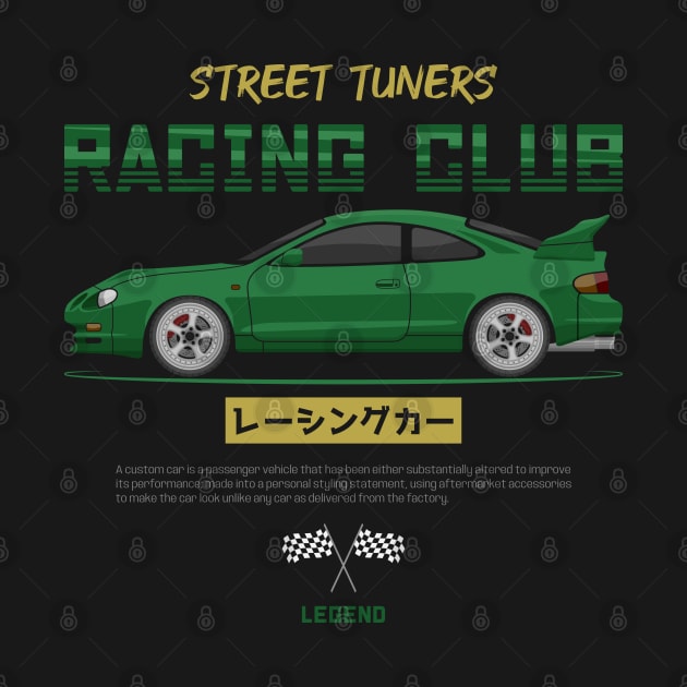 Tuner Green MK6 Celica Superior JDM by GoldenTuners