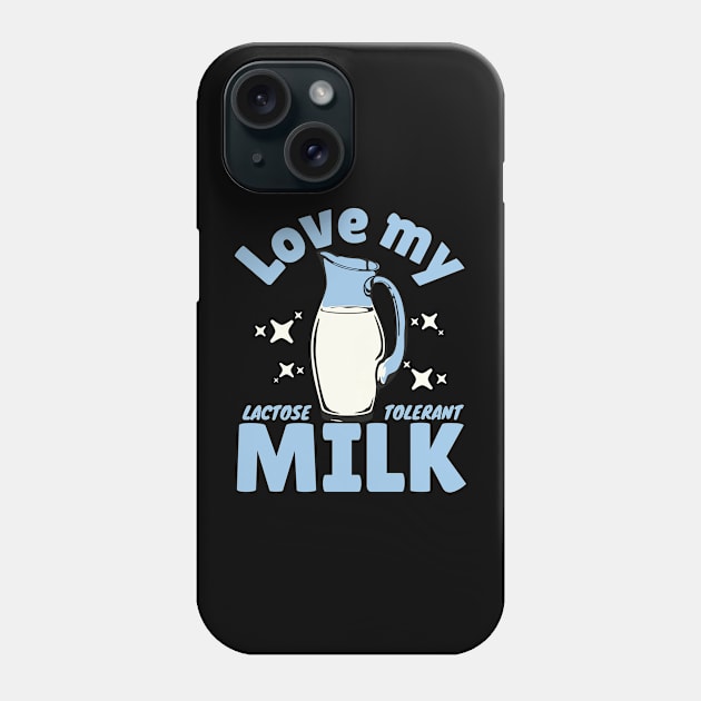 Love my milk Phone Case by Emmi Fox Designs