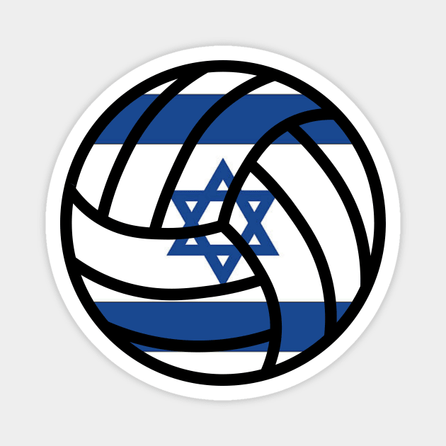 Israeli Volleyball Magnet by Artomino