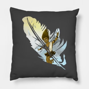 Icarus' Folly Pillow