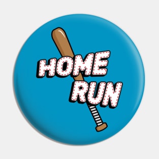 Home Run Baseball Pin