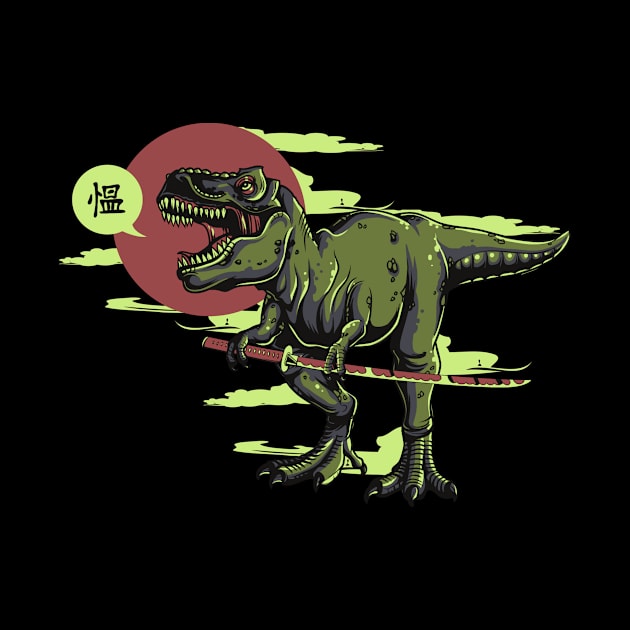 Dinosaur Ninja design by Ch4rg3r