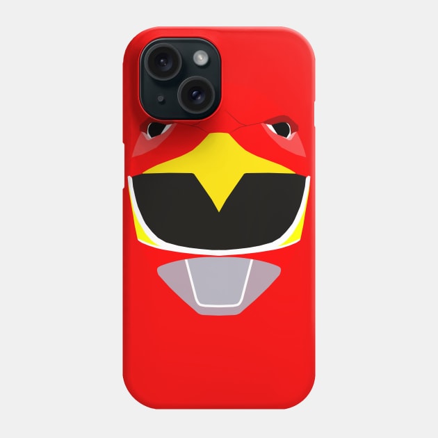 Red Hawk JetMan Phone Case by KeithKarloff