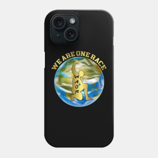 We Are One Race movement tee shirt Phone Case