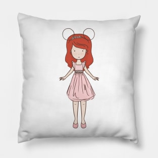 Ariel Fan Girl Pillow