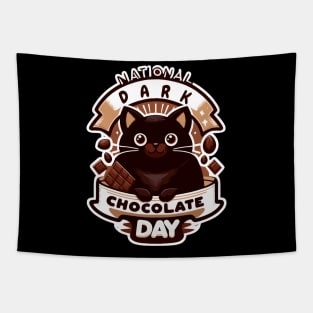 National Dark Chocolate Day Tapestry