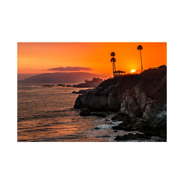 Sunset Over Pismo Beach by Reg-K-Atkinson