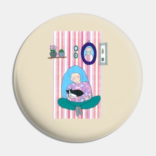 Pink Room Pin