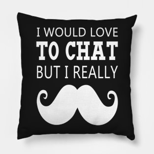 Father (2) I really Moustache Pillow