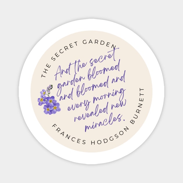 Secret Garden blooming miracles Magnet by bfjbfj