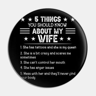 5 Things You Should Know About My Wife Has Tattoos Pin