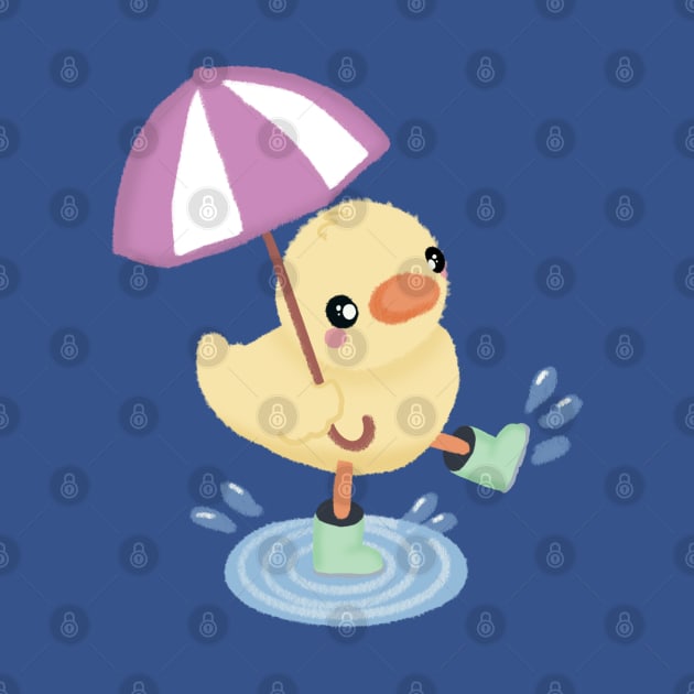 Rainy Day Duckling by SafeTeeNet