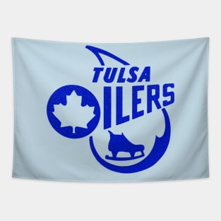 Defunct Tulsa Oilers Hockey 1982 Tapestry