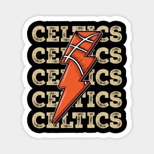 Funny Sports Celtics Proud Name Basketball Classic Magnet