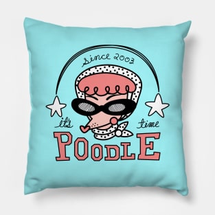 Lady Poodle Pillow