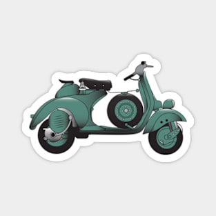 Vespa 125 "Six Days" Magnet