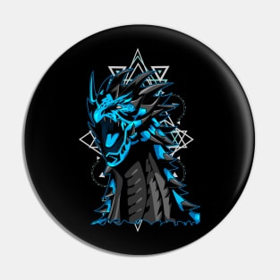 ice dragon Pin