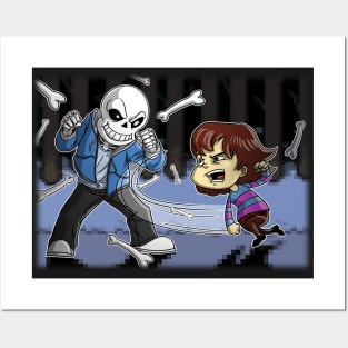 Sans Undertale - Undertale - Posters and Art Prints