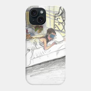 Breakfast at Tiffany's Drawing Phone Case