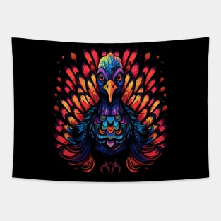 Pheasant Halloween Tapestry