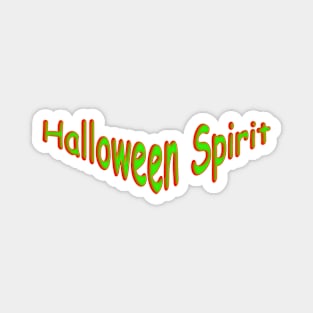 Halloween Spirit Retro Magnet