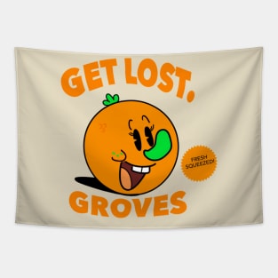 Get Lost Groves Tapestry