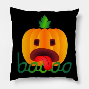 Boo pumpkin halloween Pillow