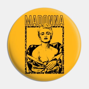 Madonna // Vintage Style Design Pin