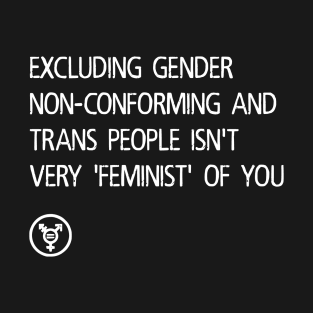 Trans INCLUSIONARY Feminism T-Shirt