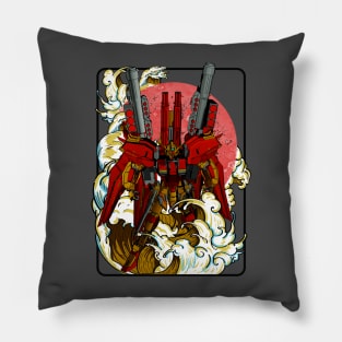 Red Armored Gundam Pillow