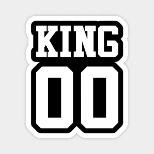 King 00 Sport Number Magnet