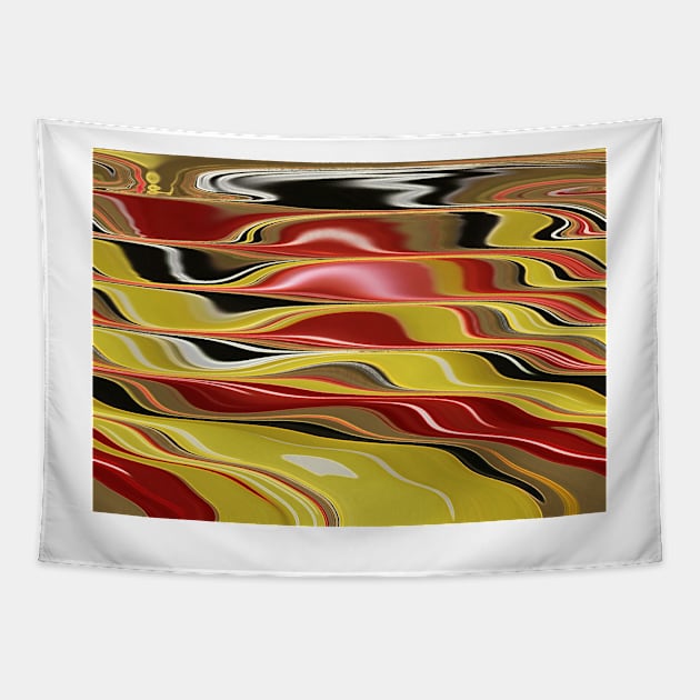 Wavy Abstract Tapestry by Cynthia48