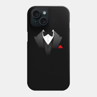 Printed Suit Tuxedo Business For Phone Case