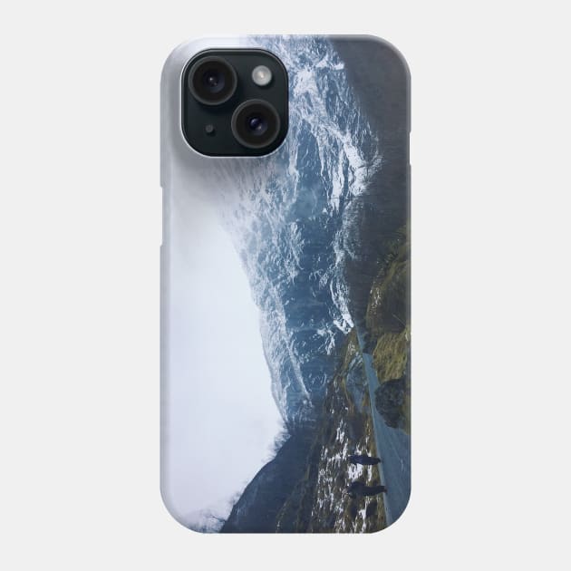 Norwegian Mountains Briksdalsbreen Landscape Phone Case by offdutyplaces