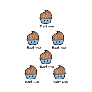 "EAT me" cupcakes T-Shirt