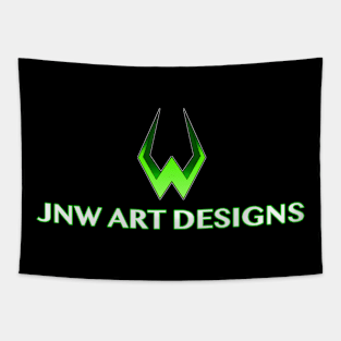 JNW Comic Art Logo Design Tapestry