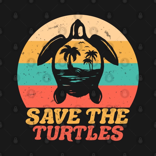 Save The Turtles Vintage by mansour