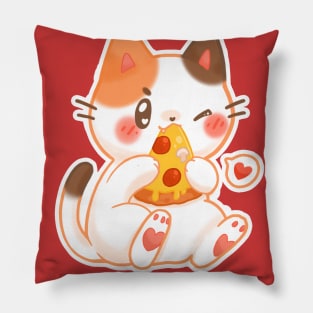 One love - Pizza cat Pillow