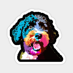 Portuguese Water Dog Pop Art - Dog Lover Gifts Magnet