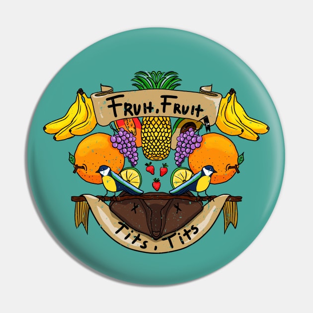 Fruit Fruit Pin by SallySparrow