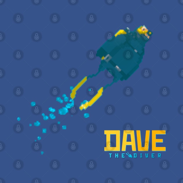 DAVE the diver Fan Art by Buff Geeks Art