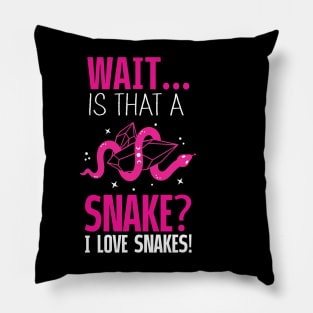 Snake Lovers Herpetologist Herpetology Ophiologist Ophiology Pillow